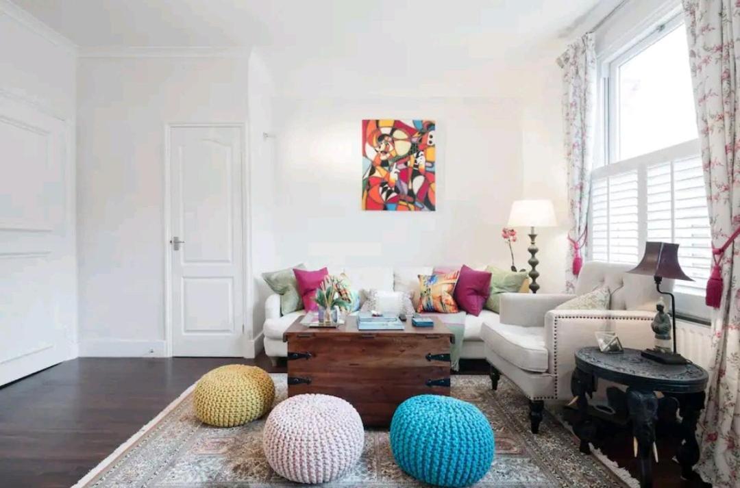 Stylish Room With Private Bath & Terrace In Super Central Clapham Junction Minutes From Victoria, Waterloo London Bagian luar foto